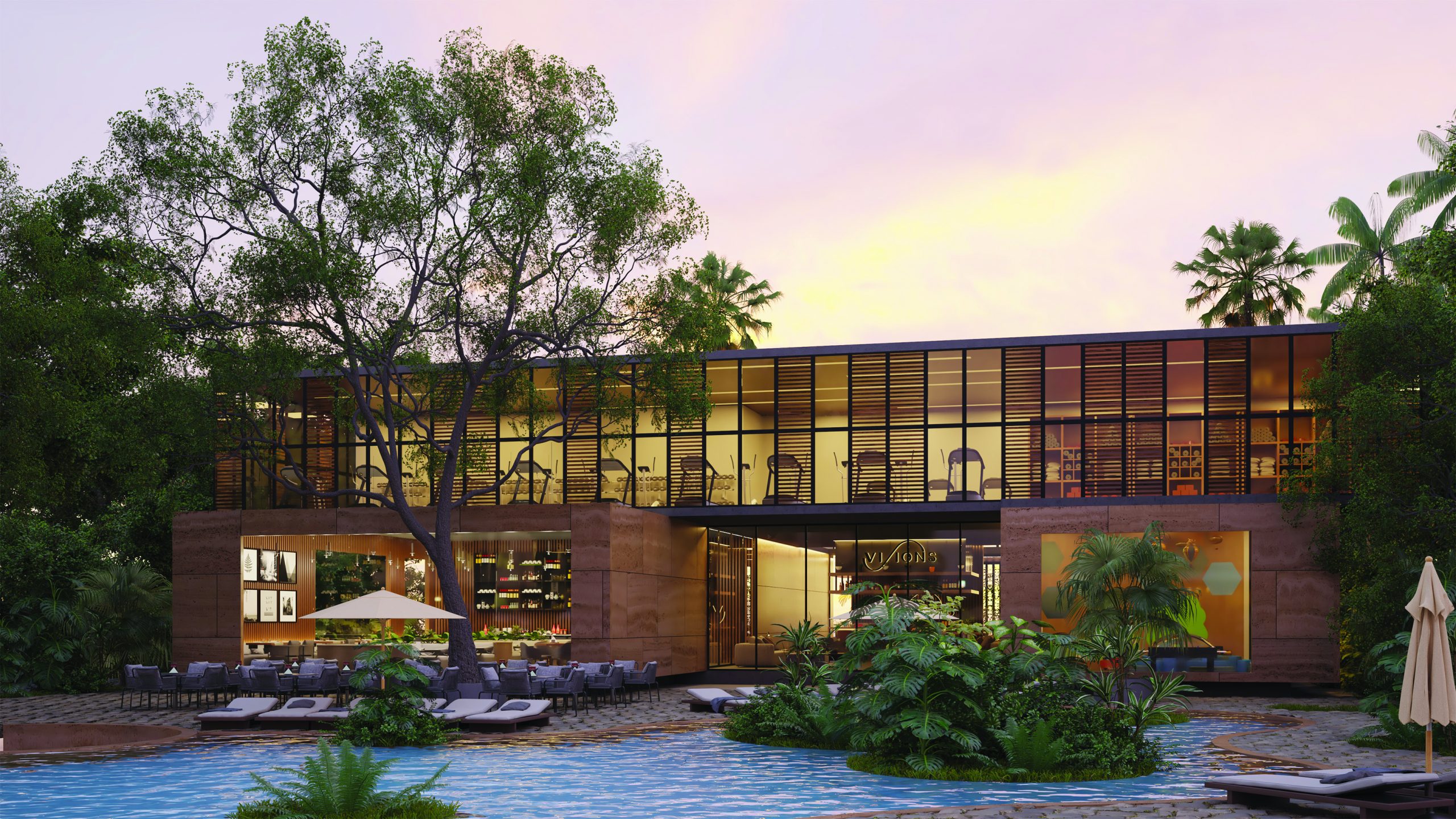 2. FACHADA POSTERIOR CLUB HOUSE
