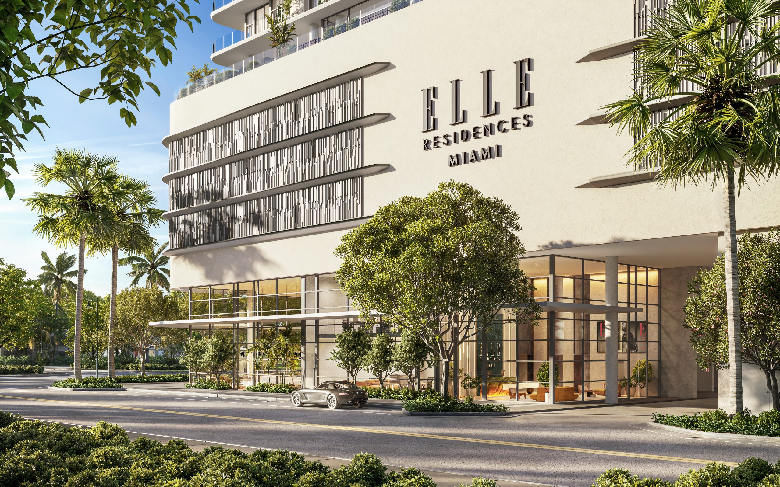 ELLE Residences _ Building Entrance