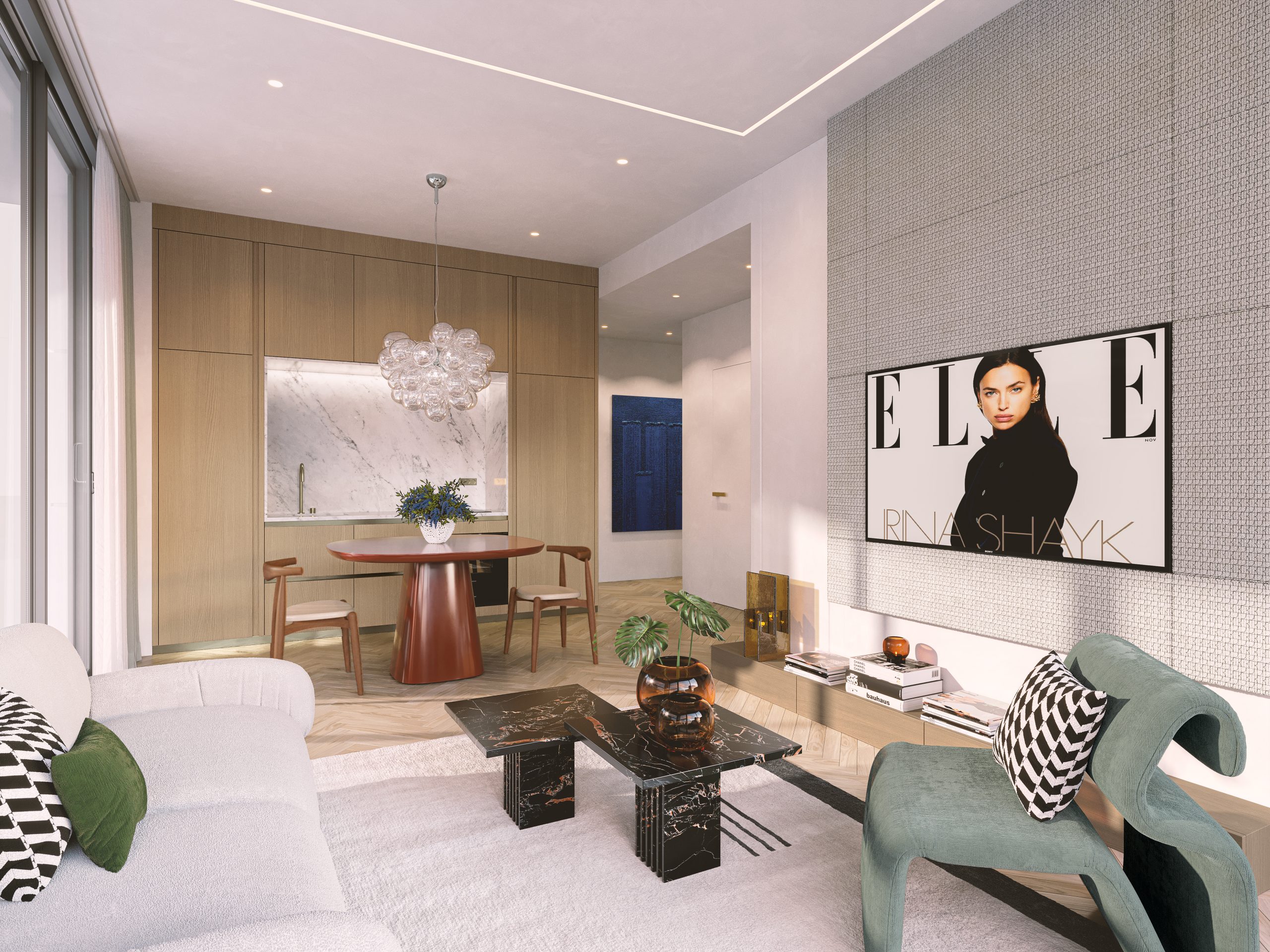 ELLE Residences _ Living Room